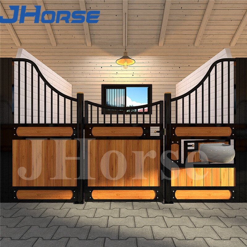 Hot Dip Swing Door Horse Stable Box Manufacturer - OEM/ODM Custom Hot Dip Swing Door Outdoor Horse Stable Box Stall