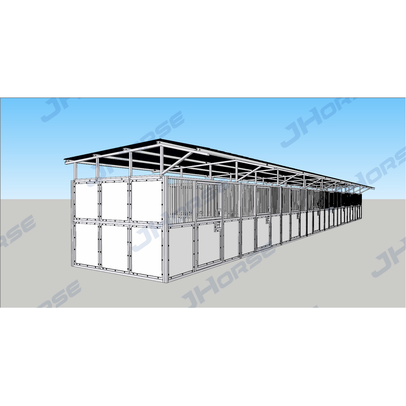 Portable Galvanized Horse Stable Panel Manufacturer - OEM/ODM Custom Portable Galvanized Horse Stable Panel Temporary Shelter