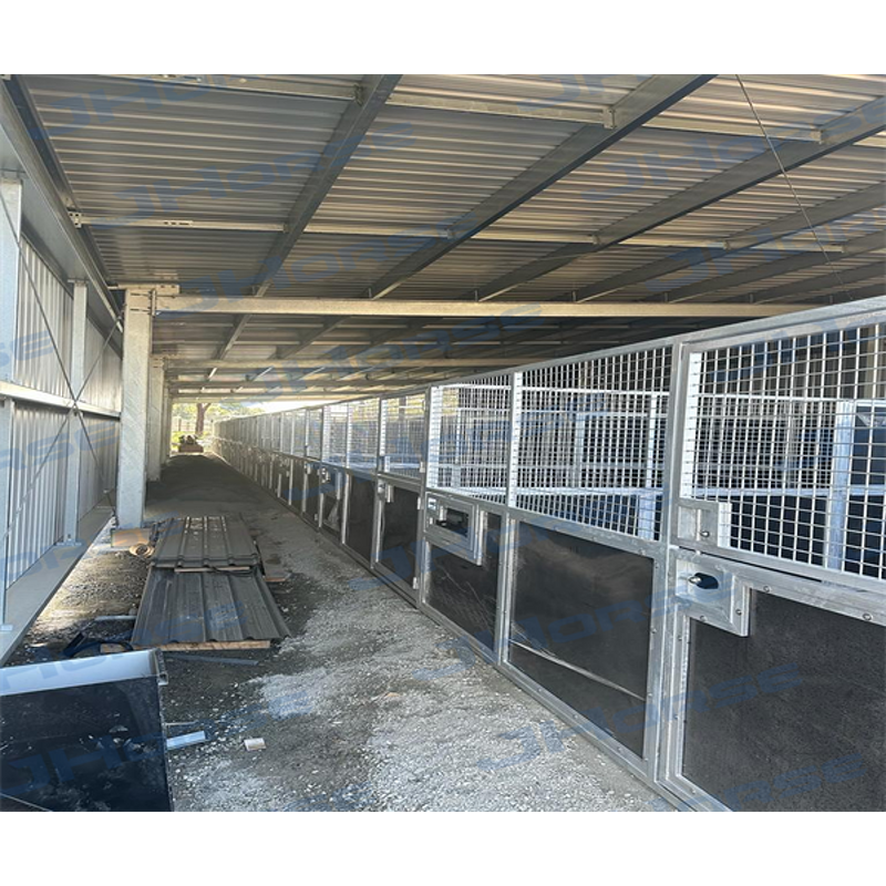 Customized Equine Mobile Horse Barn Stall Manufacturer - OEM/ODM Customized Equine Mobile Galvanized Horse Barn Stall Products