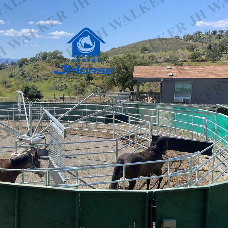 Horse Walker Running Machine Factory - OEM/ODM Custom HDG Horse Walker Motor for 6/8 Position