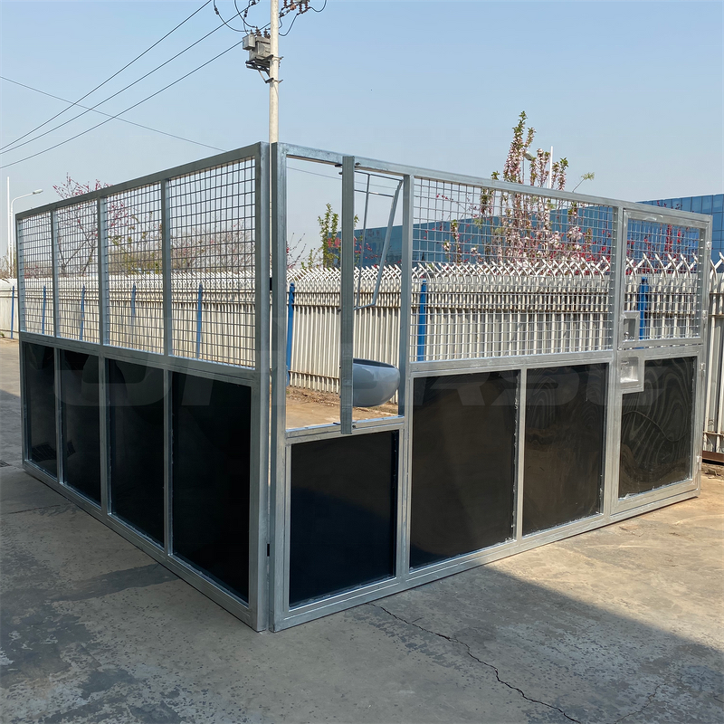Customized Equine Mobile Horse Barn Stall Manufacturer - OEM/ODM Customized Equine Mobile Galvanized Horse Barn Stall Products