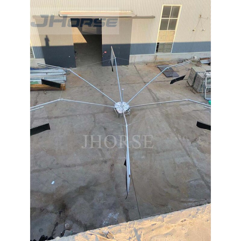 Custom Colors Horse Walker Manufacturer - OEM/ODM Custom Adjustable Speed Hot Dip Galvanized Horse Walker