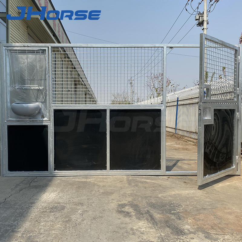 Hot Dip Galvanized Steel Portable Horse Stables Manufacturer - OEM/ODM Custom Galvanized Steel Portable Horse Stables with Shelter