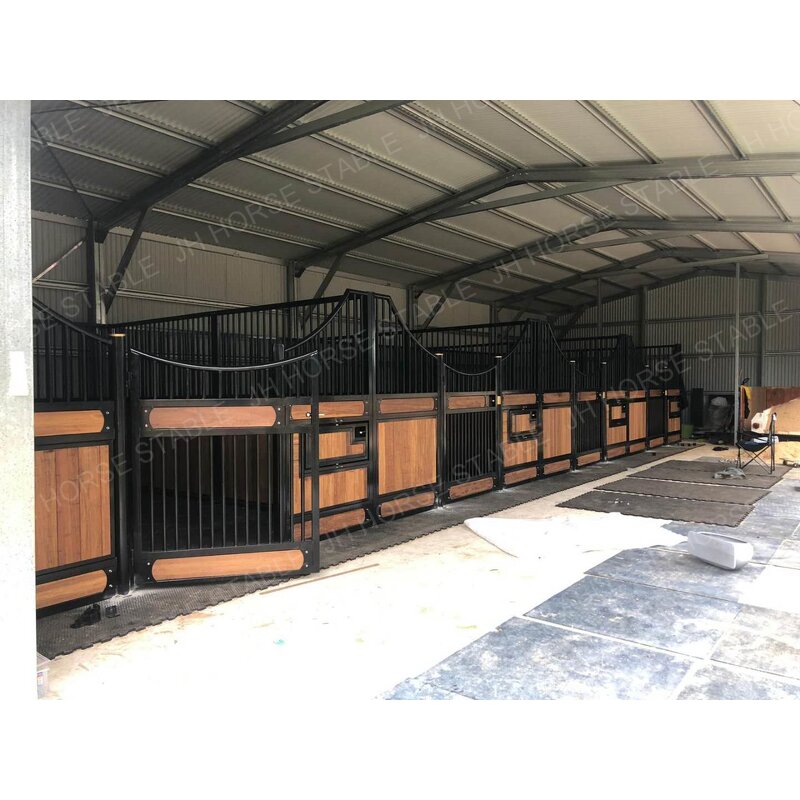 Hot Dip Swing Door Horse Stable Box Manufacturer - OEM/ODM Custom Hot Dip Swing Door Outdoor Horse Stable Box Stall
