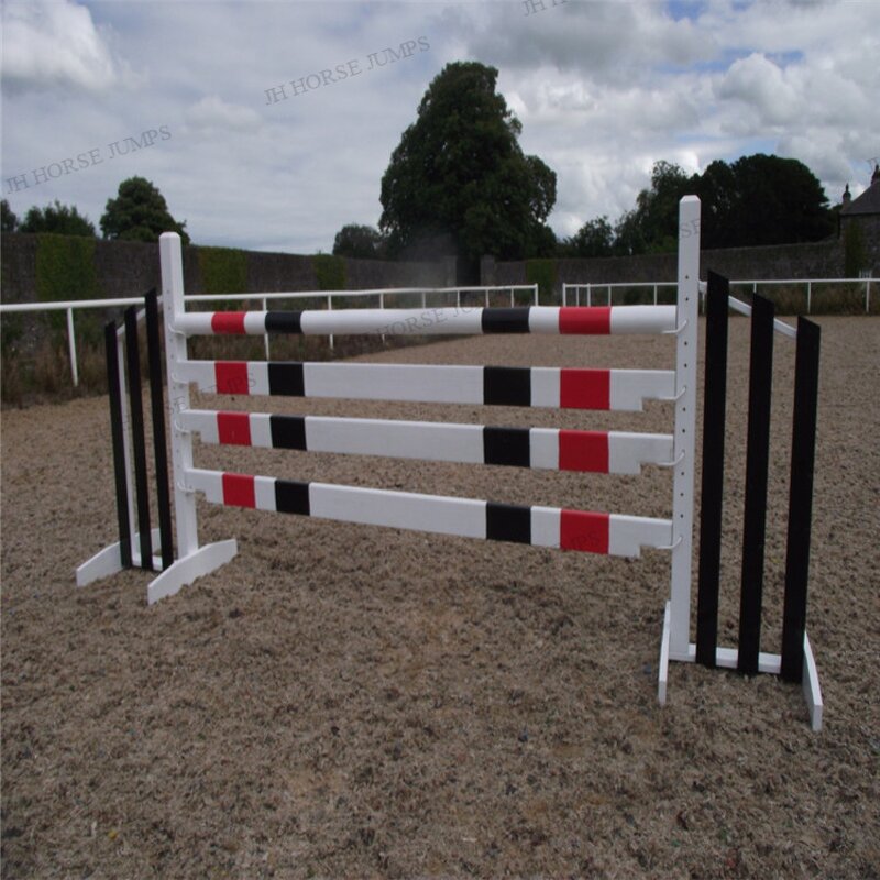 Horse Show Jumping Fence Factory - OEM/ODM Custom Portable Double Bar Horse Show Jumping Training Fence