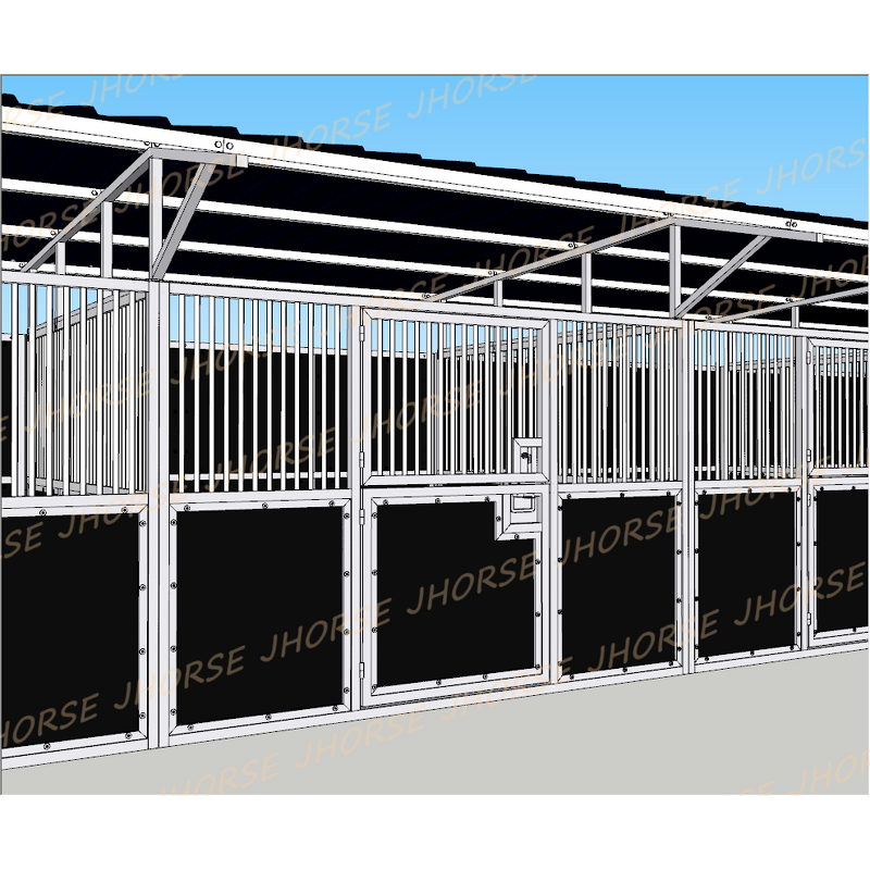 Hot-dipped Galvanized Pipe Horse Stable Factory - OEM/ODM Custom High Quality Hot-dipped Galvanized Pipe Horse Stable