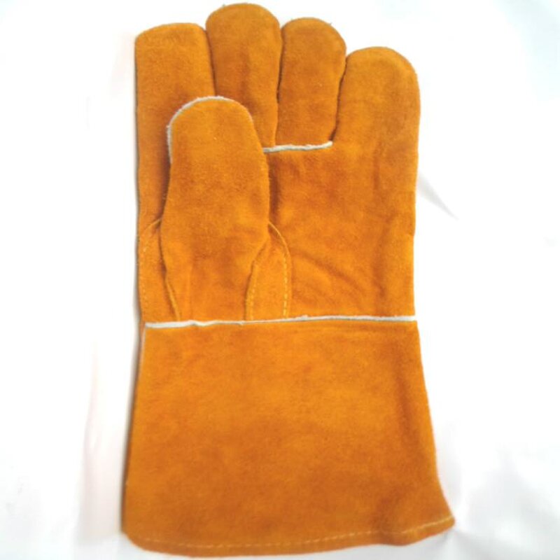 Cow Leather Welding Gloves Manufacturer - OEM/ODM Custom 2019 New Designs Cow Leather Heat Resistant Welding