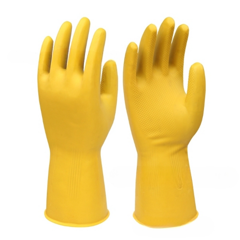 Long Latex Coated Glove Factory - OEM/ODM Custom Long Gloves Women Pink Latex Long Coated Glove