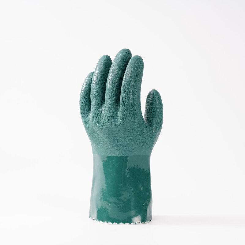 Thermal Chemical Resistant PVC Gloves Manufacturer - OEM/ODM Custom Thermal Oil Acid Chemical Resistant PVC Gloves