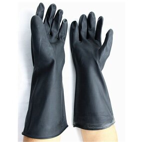 Chemical Resistant Work Gloves Factory - OEM/ODM Custom Low Price Wholesale Acid Alkali Chemical Resistant Gloves