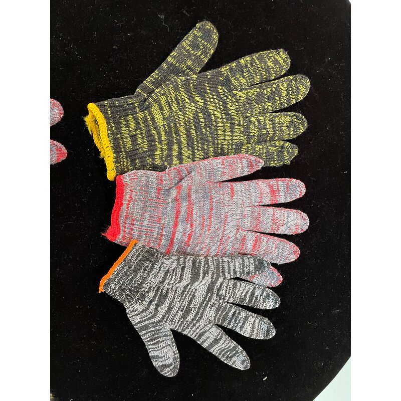 Cotton Gloves Manufacturer - OEM/ODM Custom TONGFU White Blue Black Knitted Cotton Gloves
