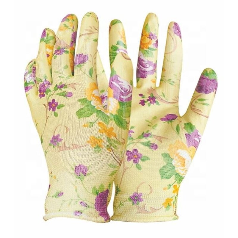 Colorful Nitrile Rubber Gloves Manufacturer - OEM/ODM Custom Colorful Nitrile Rubber Coated Gloves with Printing