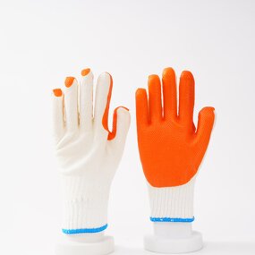 10g Polycotton Latex Gloves Manufacturer - OEM/ODM Custom 10g Polycotton Liner Latex Gloves Anti-Cut Anti-Slip