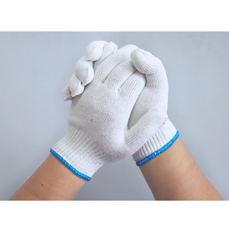 Cotton Garden Gloves Manufacturer - OEM/ODM Custom 500g/doz Cotton Gloves 10 Gauge Knitted Work Gloves