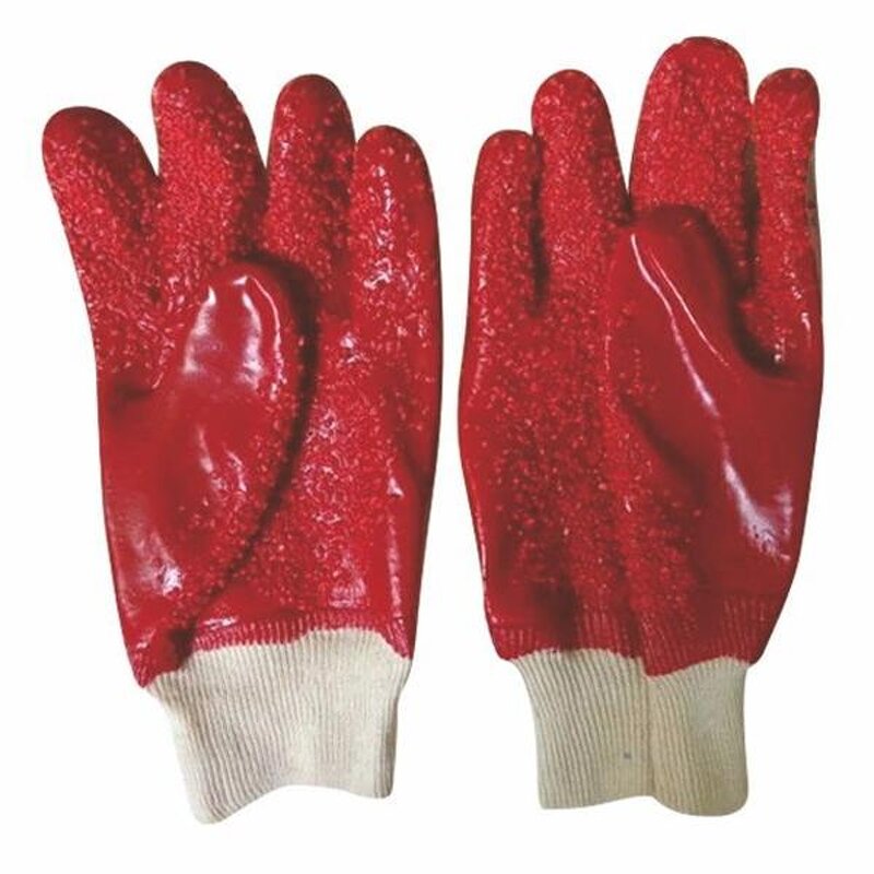 Oil Resistant Red Pvc Gloves Factory - OEM/ODM Custom Oil Resistant Red Pvc Work Gloves