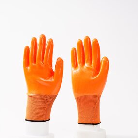 13 Gauge Polyester Rubber Gloves Factory - OEM/ODM Custom 13 Gauge Polyester Rubber Dipped Anti Oil Gloves