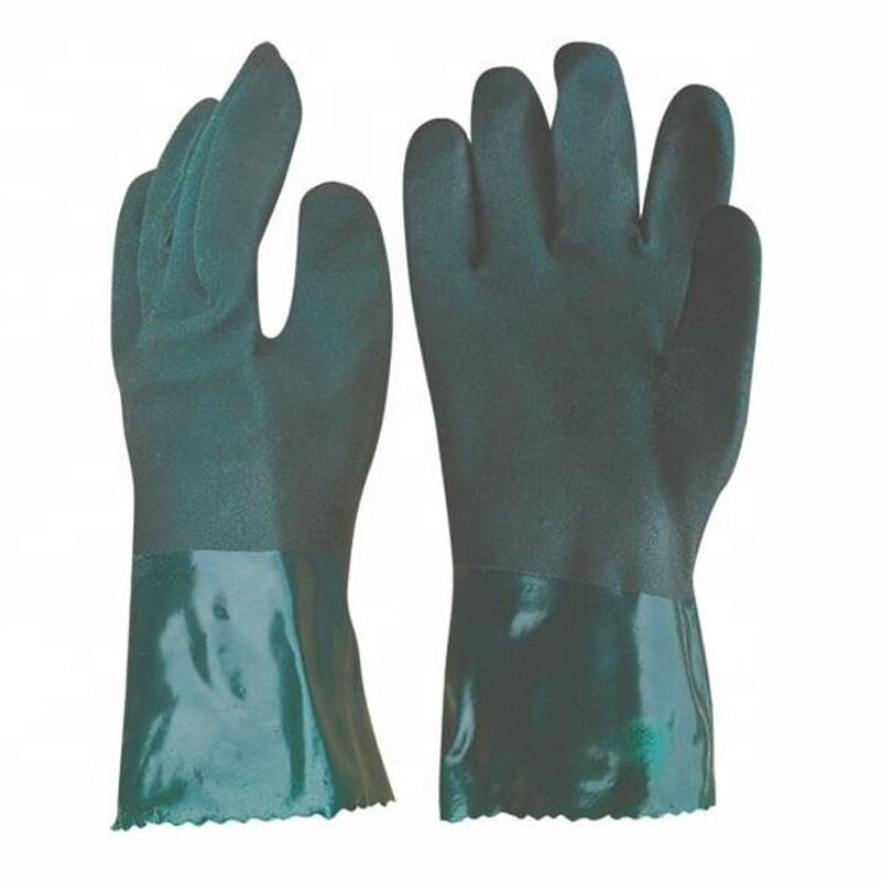 Thermal Chemical Resistant PVC Gloves Manufacturer - OEM/ODM Custom Thermal Oil Acid Chemical Resistant PVC Gloves