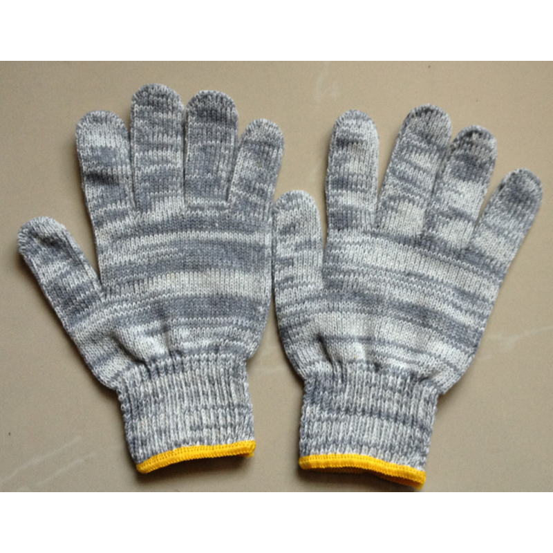 Cotton Polyester Knitted Gloves Manufacturer - OEM/ODM Custom Factory Price Cotton Polyester Knitted Work Gloves