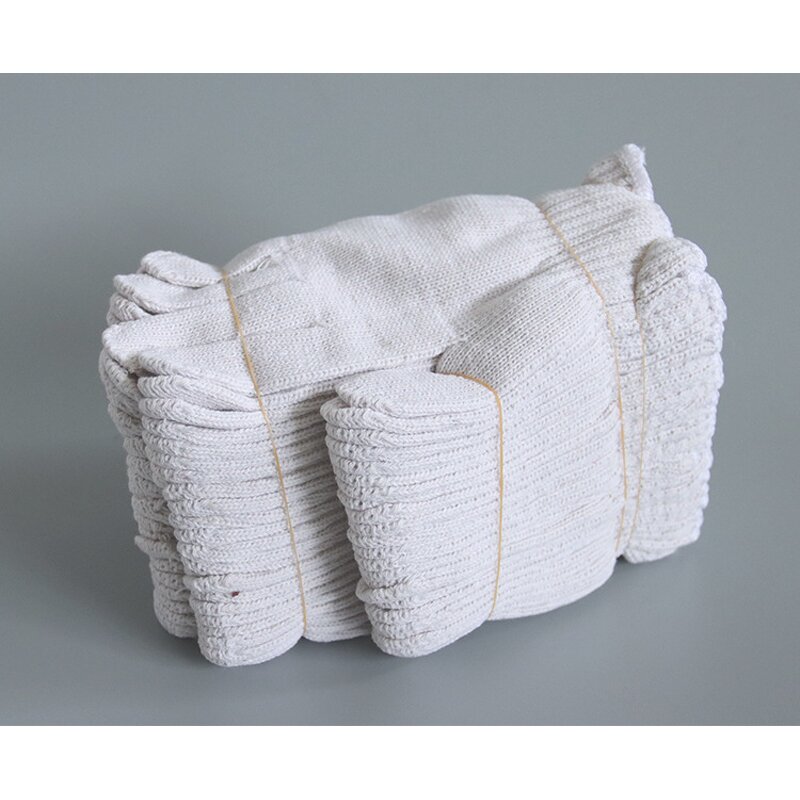 Cotton Garden Gloves Manufacturer - OEM/ODM Custom 500g/doz Cotton Gloves 10 Gauge Knitted Work Gloves