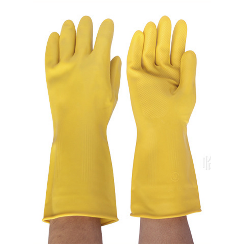 Long Latex Coated Glove Factory - OEM/ODM Custom Long Gloves Women Pink Latex Long Coated Glove