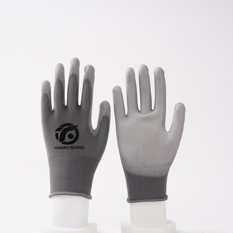 Cut Resistant Gloves Manufacturer - OEM/ODM Custom 13G Nylon HPPE Liner PU Coated Gloves