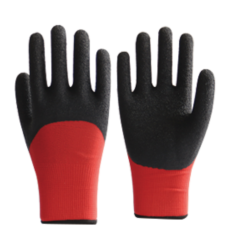 13G Polyester Latex Gloves Factory - OEM/ODM Custom 13G Polyester Latex Fully Coated Work Gloves