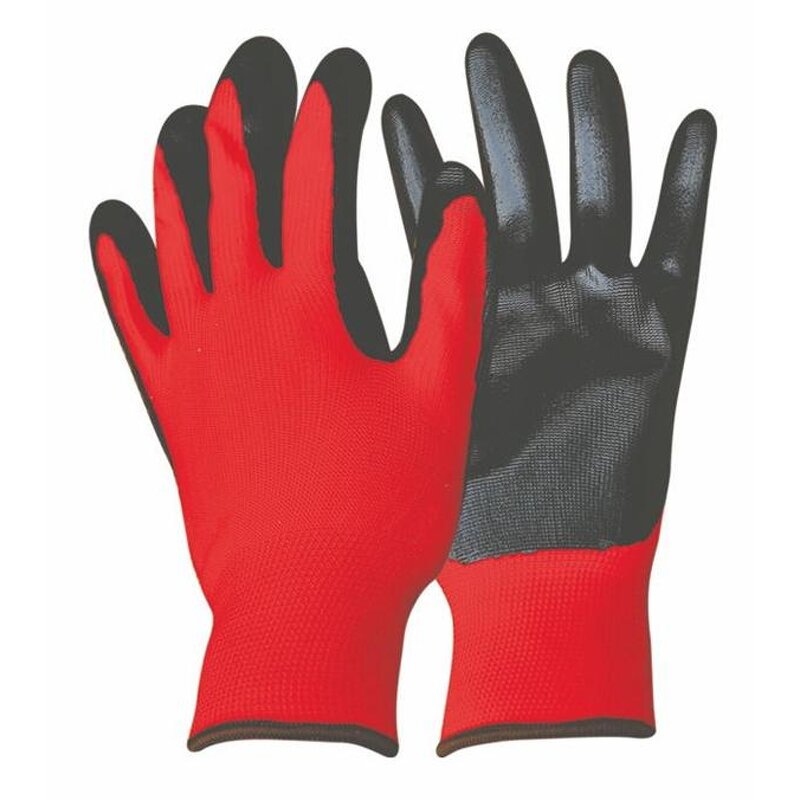 13 Gauge Nylon Nitrile Gloves Manufacturer - OEM/ODM Custom 13 Gauge Nylon Liner Nitrile Coated Western Gloves