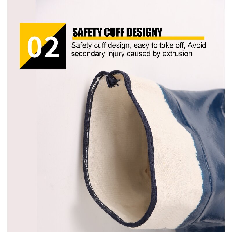 Nitrile Dipping Industrial Gloves Factory - OEM/ODM Custom Oil Field Industrial Nitrile Dipping Working Gloves