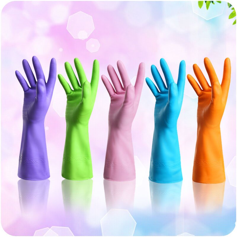 Household Rubber Washing Gloves Factory - OEM/ODM Custom Reusable Protective Household Rubber Washing Gloves