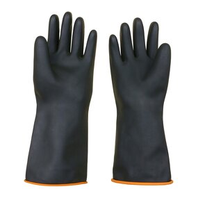 Anti-Slip Palm Work Gloves Manufacturer - OEM/ODM Custom Black Industrial Latex Non-Slip Palm Abrasion Resistant