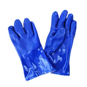 Waterproof Fishing Gloves Factory - OEM/ODM Custom Waterproof Fishing Gloves PVC Coated Long Sleeve