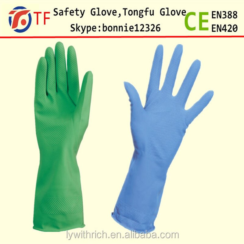Waterproof Latex-Coated Gloves Manufacturer - OEM/ODM Custom Duty Nitrile Gloves Waterproof Latex-Coated for Food