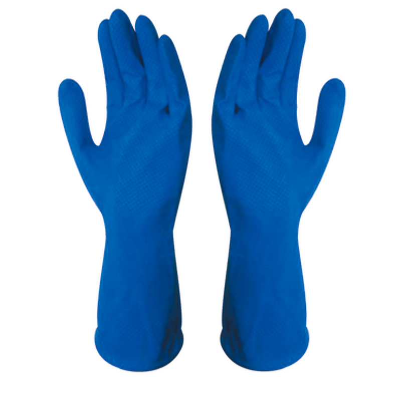 Yellow Long Latex Glove Factory - OEM/ODM Custom Yellow Long Latex Rubber Hand Glove for Household