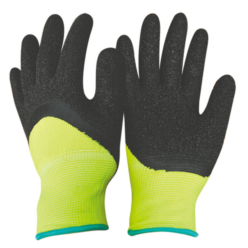 13G Polyester Latex Gloves Factory - OEM/ODM Custom 13G Polyester Latex Fully Coated Work Gloves