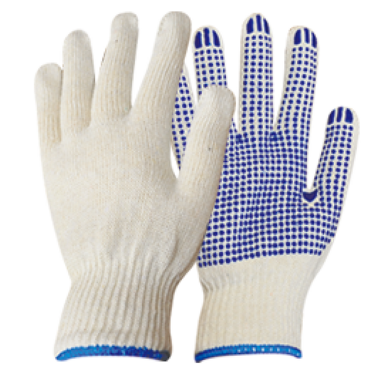 Pigment Black Pvc Dotted Gloves Factory - OEM/ODM Custom Pigment Black Pvc Dotted Cotton Work Gloves