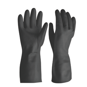 Industrial Latex Glove Factory - OEM/ODM Custom Chemical-Resistant Black Industrial Latex Glove OEM Packing