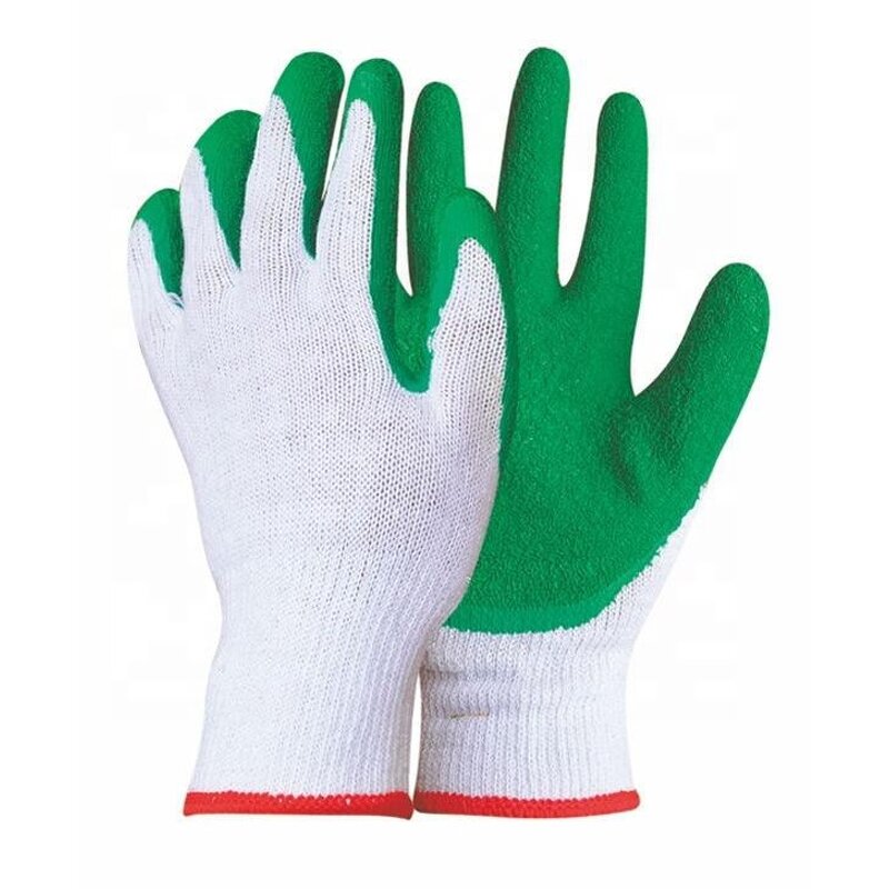 Grey Color Latex Dipped Glove Factory - OEM/ODM Custom Grey Color Latex Dipped Working Glove Anti-slip