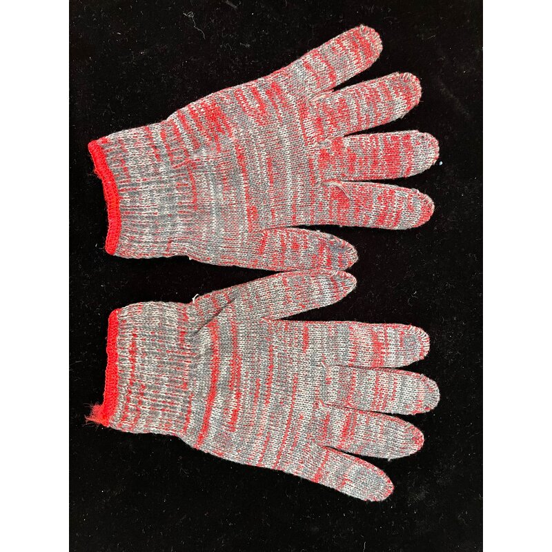 Safety Recycled Cotton Gloves Factory - OEM/ODM Custom Safety Recycled Cotton Yarn String Knitted Hand Gloves