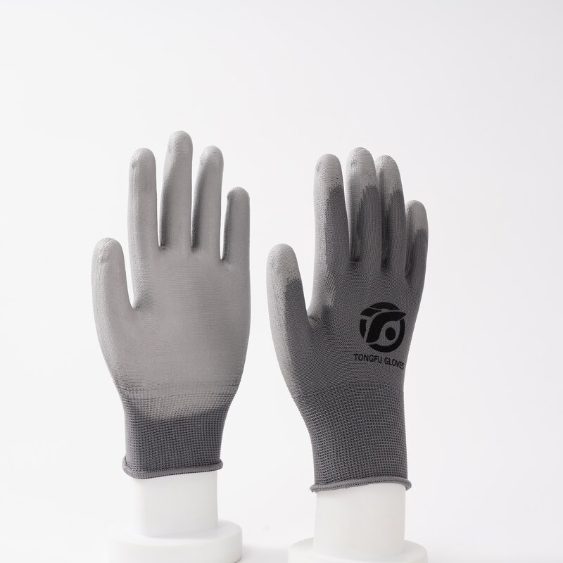 Palm Coated Nylon PU Gloves Factory - OEM/ODM Custom Palm Coated Nylon PU Gloves Polyurethane Palm Fit