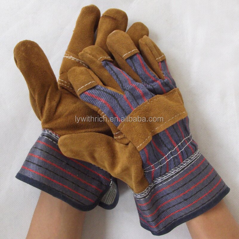 Short Leather Welding Work Glove Factory - OEM/ODM Custom Short Leather Welding Work Glove EN288 EN420