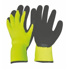 Acrylic Liner Latex Gloves Factory - OEM/ODM Custom Cheap Acrylic Liner Brushed Latex Coated Winter Gloves