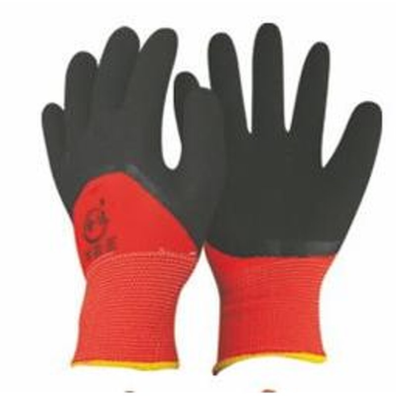 Acrylic Liner Latex Gloves Factory - OEM/ODM Custom Cheap Acrylic Liner Brushed Latex Coated Winter Gloves