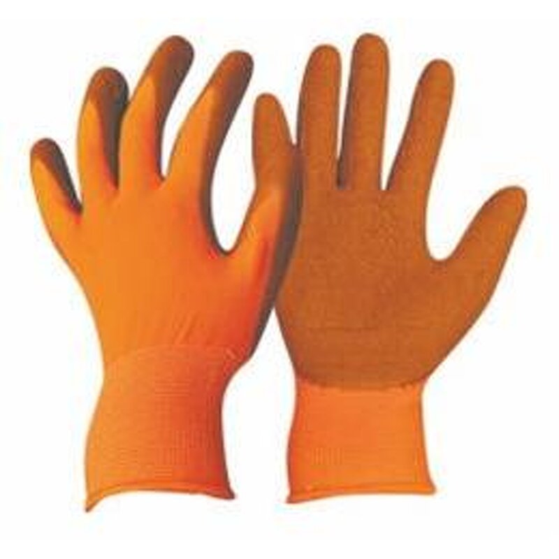 Acrylic Liner Latex Gloves Factory - OEM/ODM Custom Cheap Acrylic Liner Brushed Latex Coated Winter Gloves