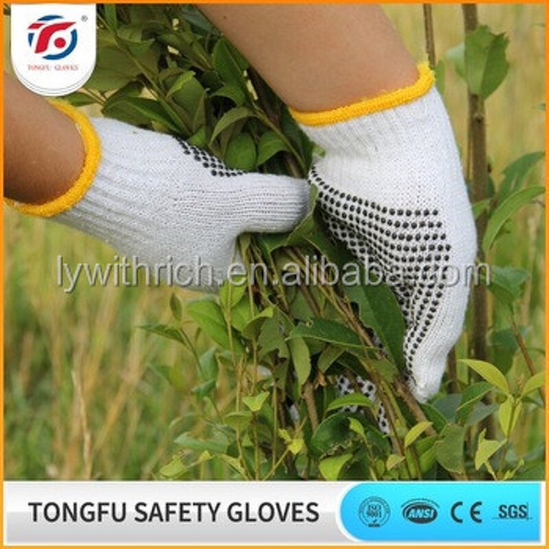 PVC Dotted Knitted Work Glove Manufacturer - OEM/ODM Custom Cheap Pvc Dotted Knitted Work Glove EN388