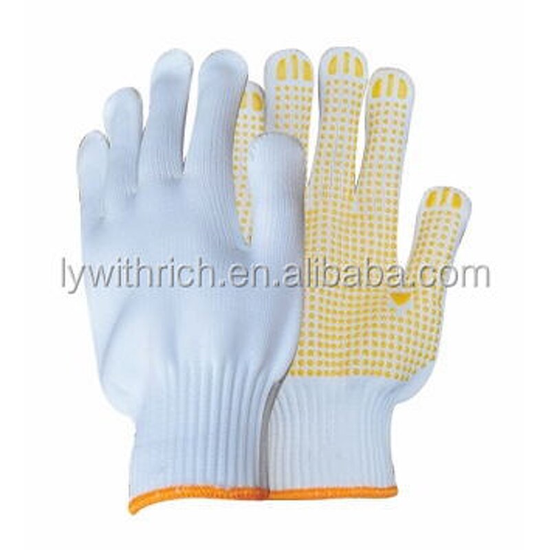Cotton Liner Working Gloves Manufacturer - OEM/ODM Custom Cotton Liner Working Gloves With Pvc Dots Garden