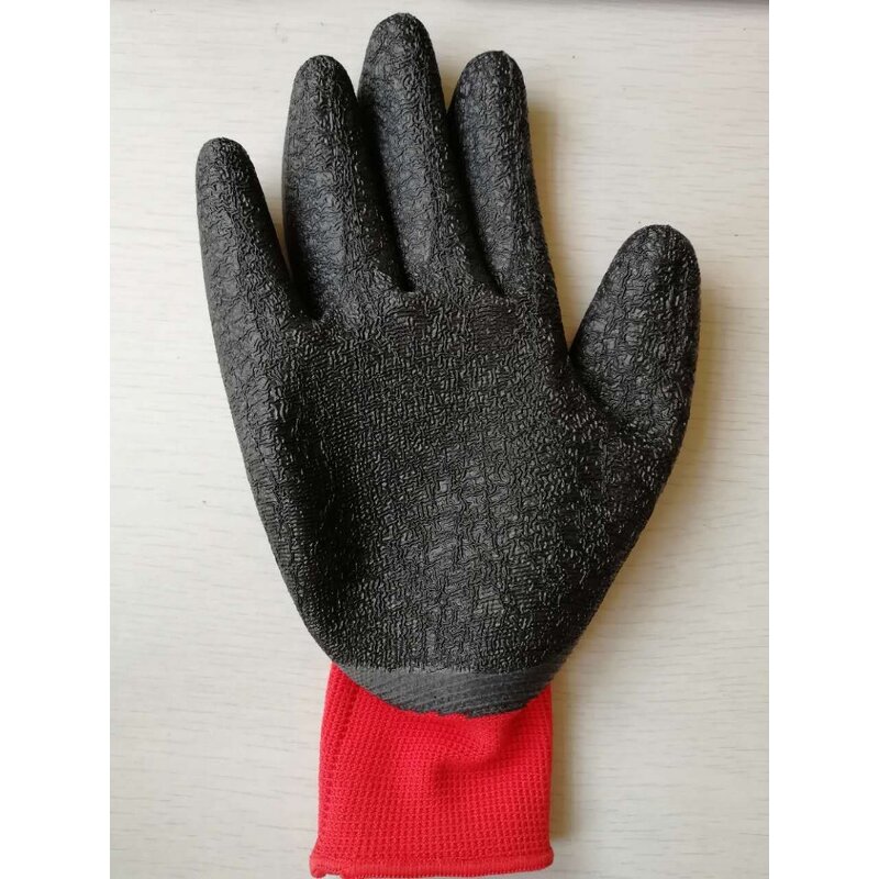 13 Gauge Polyester Latex Gloves Factory - OEM/ODM Custom 13 Gauge Polyester Latex Coated Gloves Guantes