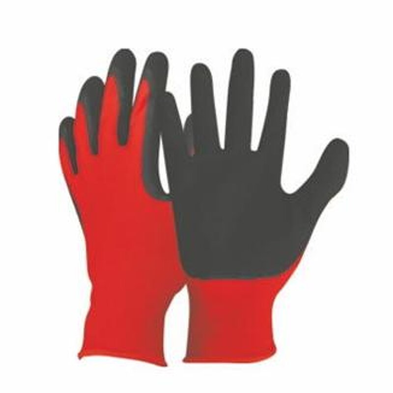 Nitrile Coated Safety Glove Manufacturer - OEM/ODM Custom 15 Gauge Nylon Liner Foam Nitrile Coated Safety Glove