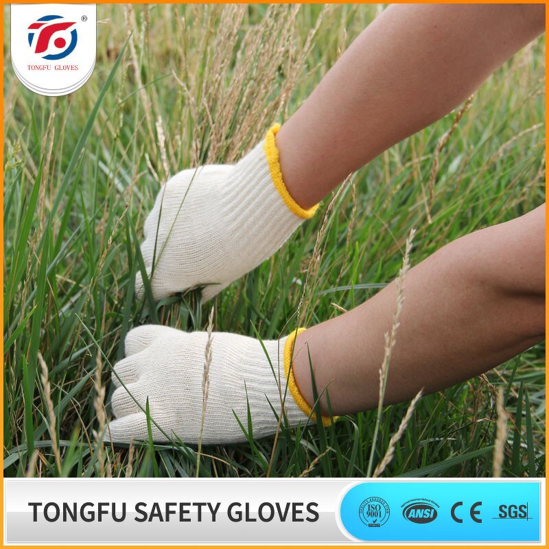 Knitting Hand Gloves Manufacturer - OEM/ODM Custom 100% Cotton Seamless Knitting Hand Gloves