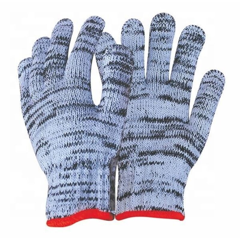 Natural Cotton Knitted Gloves Factory - OEM/ODM Custom 100% Natural Cotton Knitted Safety Hand Glove