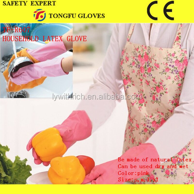 High Quality Latex Gloves Factory - OEM/ODM Custom High Quality Latex Gloves Waterproof for Food Cleaning